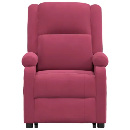 Fauteuil rouge velours
