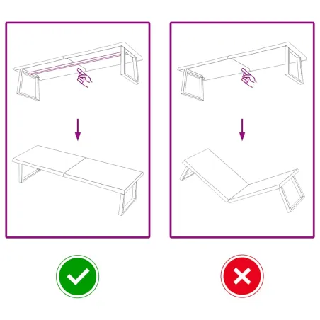 Dessus de table marron foncé bois chêne massif traité
