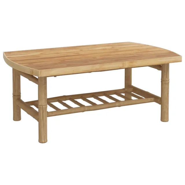 Salon de jardin 3 pcs avec coussins gris foncé bambou