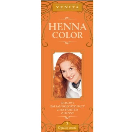 Coloración Semipermanente Venita Henna Color Nº 5 Paprika 75 ml