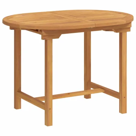 Ensemble de salle à manger pour jardin 7 pcs Marron