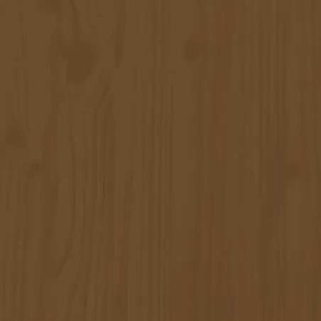 Ensemble de bistrot de jardin 3 pcs marron miel bois pin massif