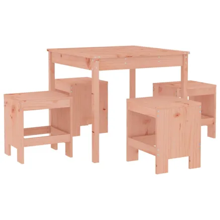 Ensemble à manger de jardin 5pcs bois massif Douglas 2
