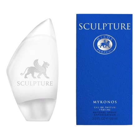 Profumo Unisex Nikos Sculpture Mykonos Eau de Parfum Fraiche EDP 100 m