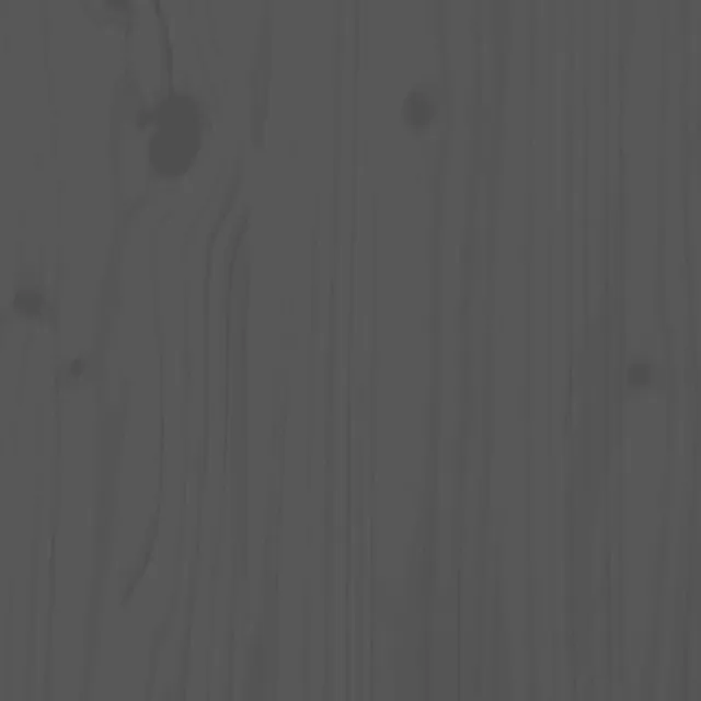 Ensemble de bar de jardin 5 pcs gris bois de pin massif