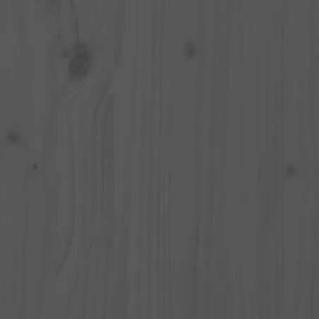 Ensemble de bar de jardin 7 pcs gris bois de pin massif