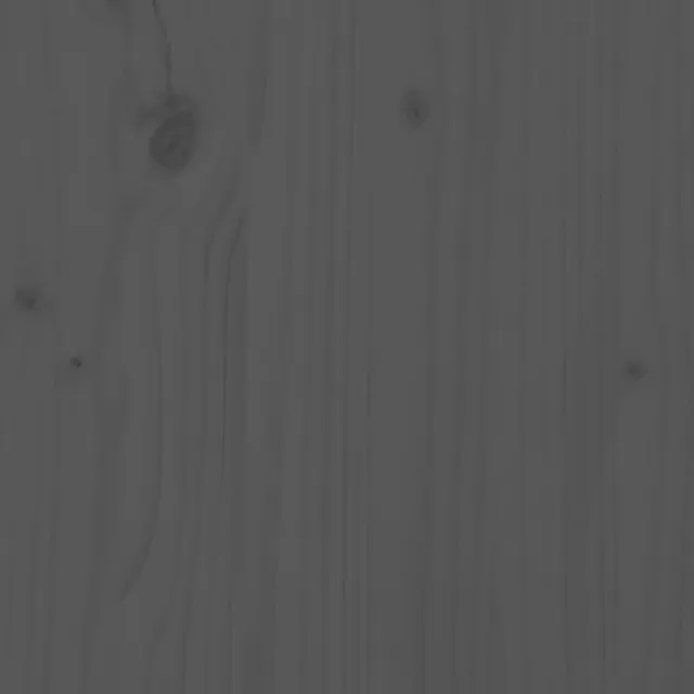 Ensemble de bar de jardin 5 pcs gris bois de pin massif