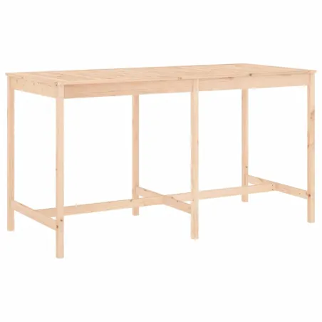 Ensemble de bar de jardin 9 pcs Bois de pin massif