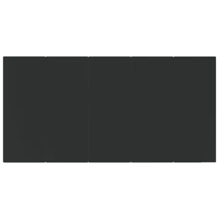 Ensemble à manger de jardin 7 pcs Résine tressée