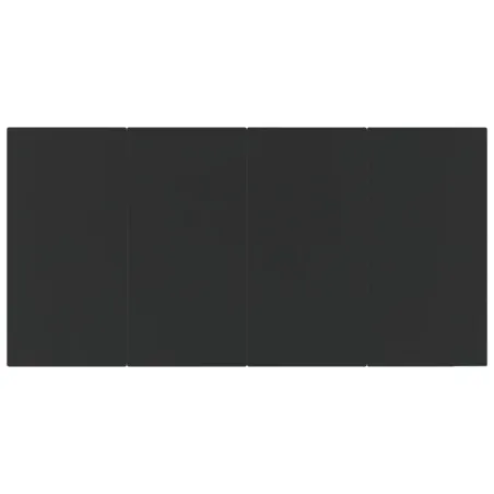 Ensemble à manger de jardin 9 pcs Résine tressée