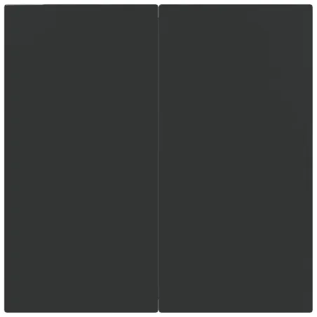 Ensemble à manger de jardin 5 pcs Noir Résine tressée