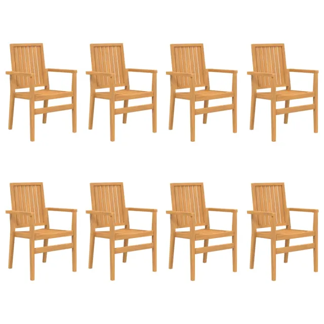 Ensemble à manger de jardin 9 pcs Bois de teck solide