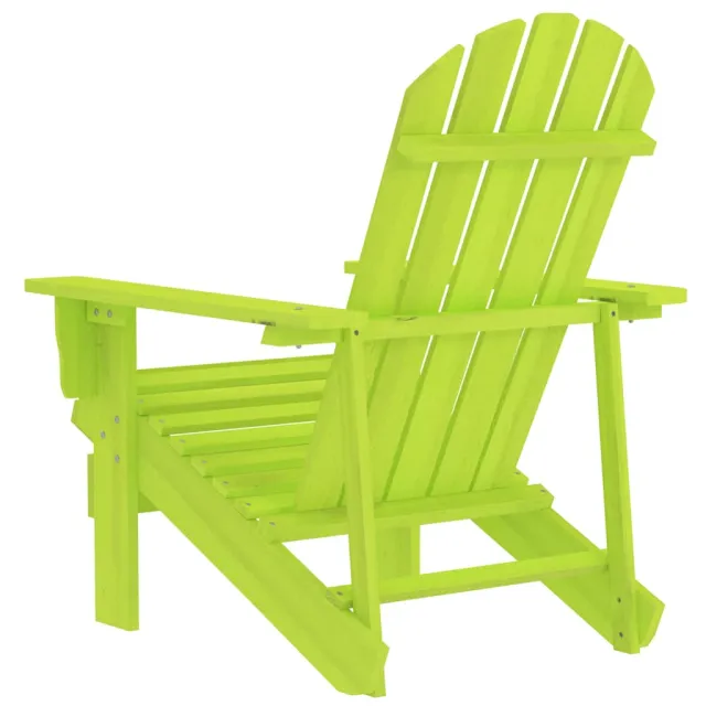 Chaise de jardin Adirondack bois de sapin massif vert