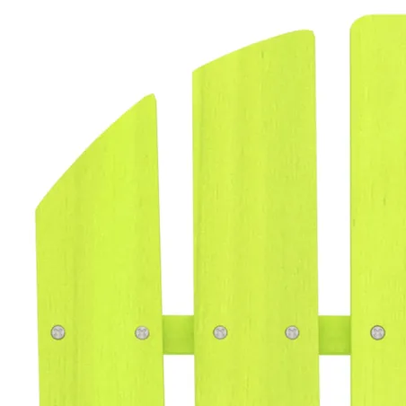 Chaise de jardin Adirondack bois de sapin massif vert