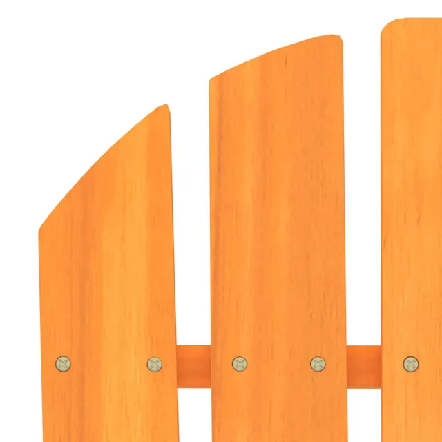 Chaise de jardin Adirondack bois de sapin massif orange