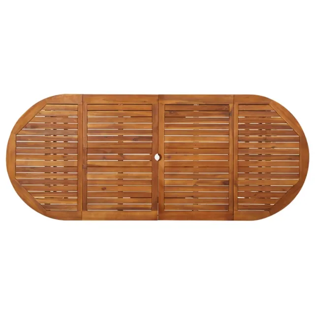 Table à dîner de jardin 220x90x75 cm Bois d'acacia massif