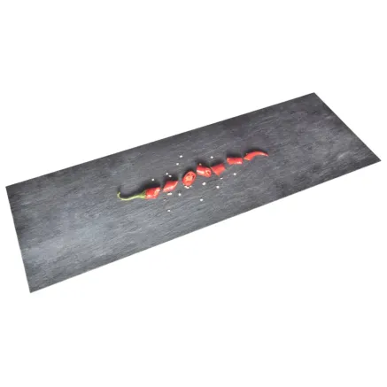 Tapis de sol de cuisine lavable Poivre 45x150 cm 2