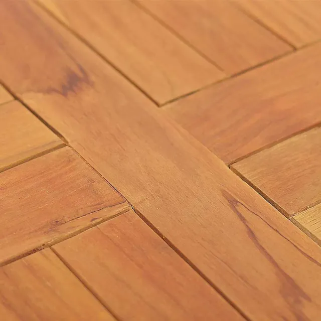 Dessus de table Bois de teck solide Rond 2,5 cm 40 cm