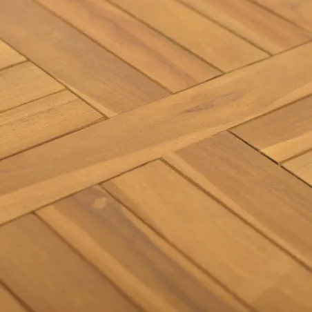 Dessus de table carré 50x50x2,5 cm Bois de teck massif