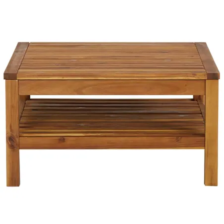 Table basse 65x65x35 cm Bois d'acacia solide