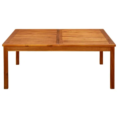 Table basse de jardin 110x110x45 cm Bois solide d'acacia
