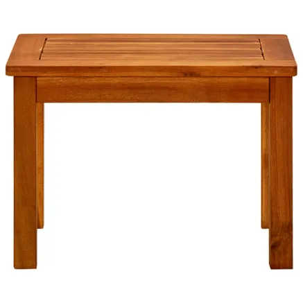 Table basse de jardin 50x35x36 cm Bois solide d'acacia 2