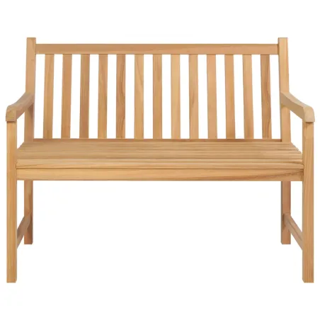 Banc de jardin 114 cm bois de teck solide