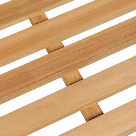 Banc de jardin 114 cm bois de teck solide