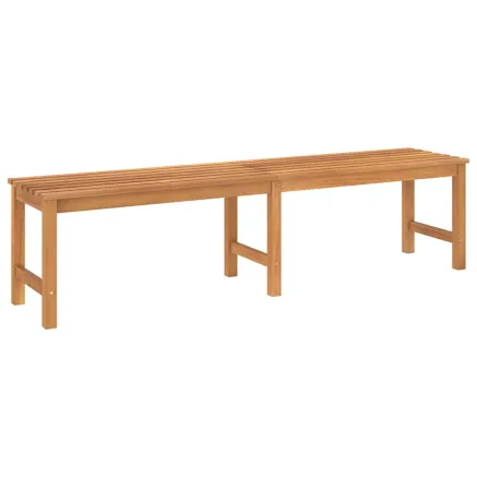 Banc de jardin 180 cm bois de teck solide 2