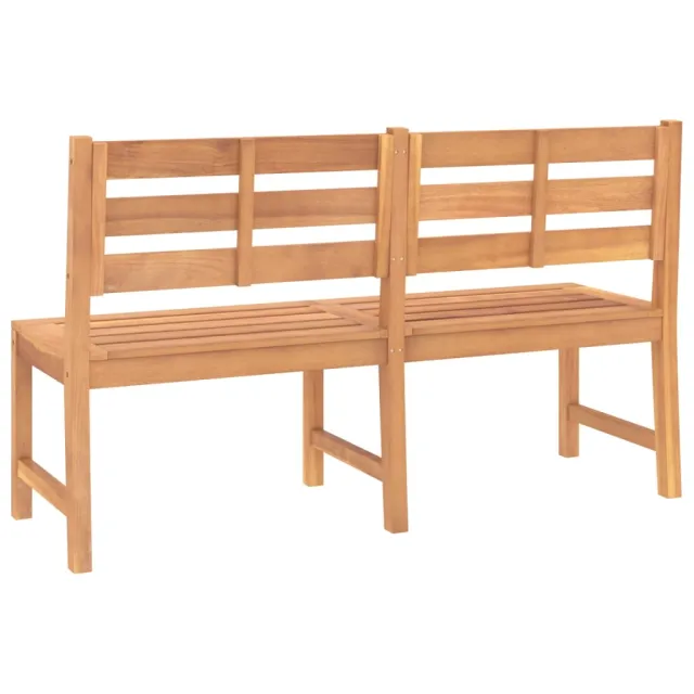 Banc de jardin 150 cm bois de teck massif
