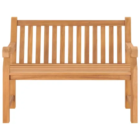 Banc de jardin 114 cm bois de teck solide