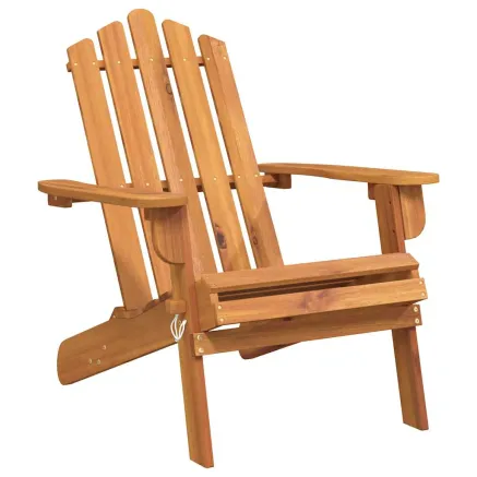 Chaise de jardin Adirondack Bois d'acacia massif 2