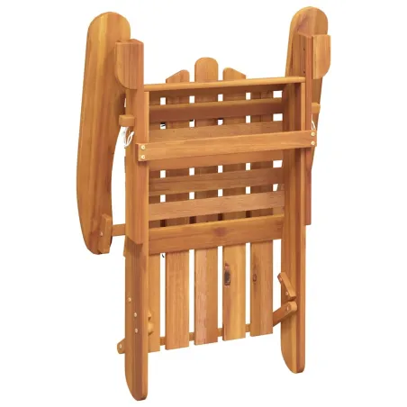 Chaise de jardin Adirondack Bois d'acacia massif