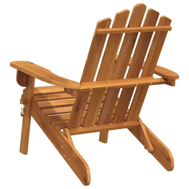 Chaise de jardin Adirondack Bois d'acacia massif