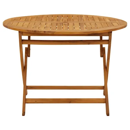 Table pliable de jardin 110 cm Bois d'acacia massif