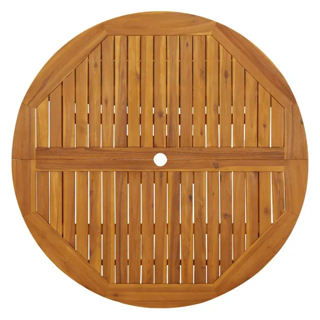 Table pliable de jardin 110 cm Bois d'acacia massif