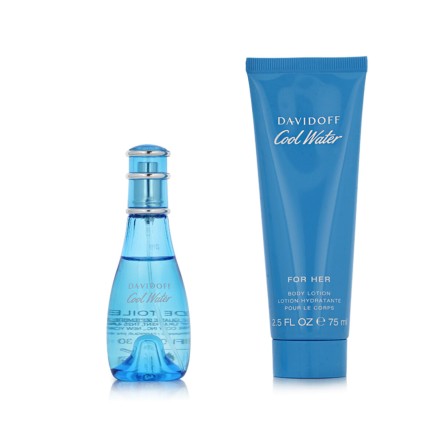 Cofanetto Profumo Donna Davidoff Cool Water 2 Pezzi 2