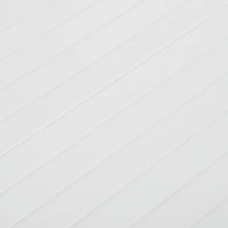 Table de jardin 150x90x72 cm PP Blanc