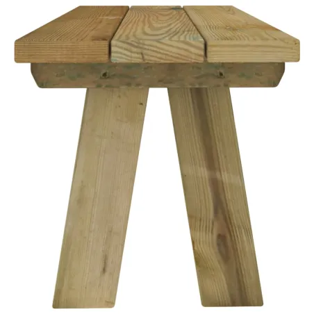Banc de jardin 110 cm bois de pin massif imprégné