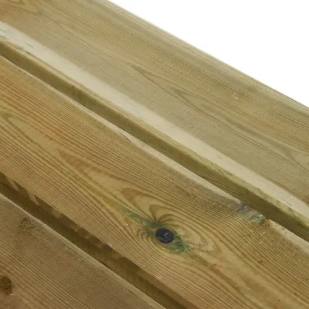 Banc de jardin 160 cm bois de pin massif imprégné