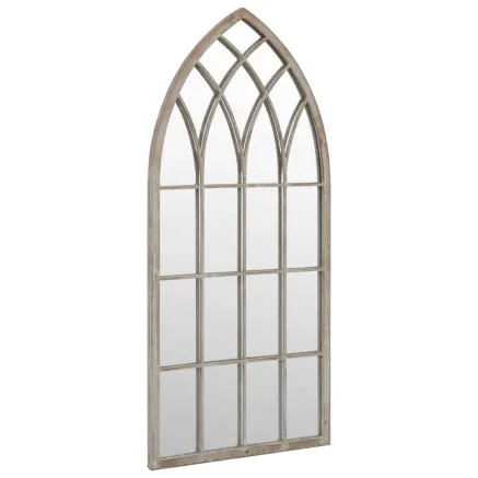Miroir de jardin Sable 70x30 cm Fer pour utilisation extérieure 2