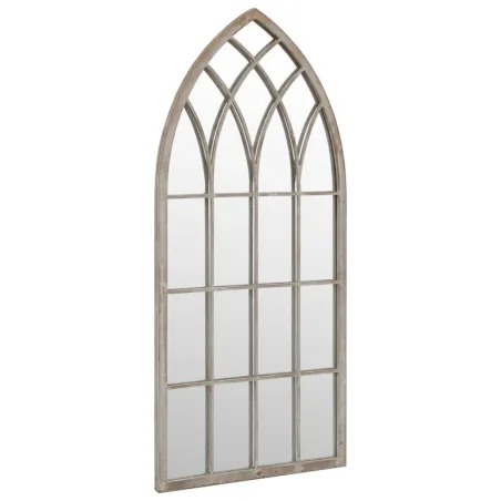 Miroir de jardin Sable 70x30 cm Fer pour utilisation extérieure