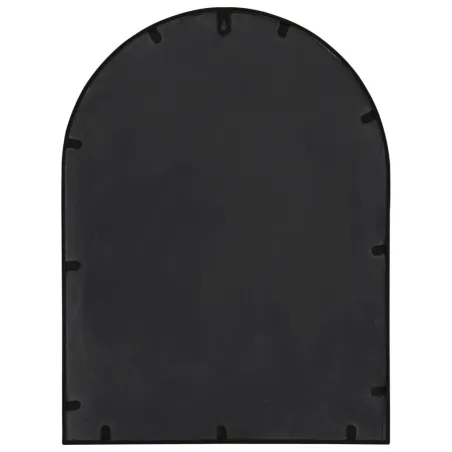 Miroir de jardin Noir 60x45 cm Fer pour utilisation extérieure