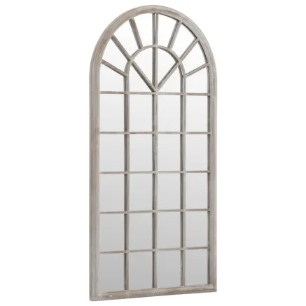 Miroir de jardin Sable 90x45 cm Fer pour utilisation extérieure 2
