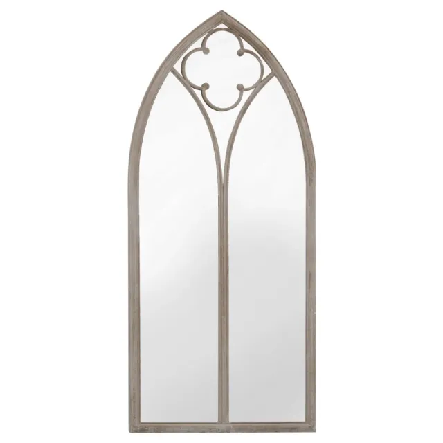 Miroir de jardin Sable 100x45cm Fer pour utilisation extérieure