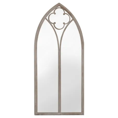 Miroir de jardin Sable 70x30 cm Fer pour utilisation extérieure