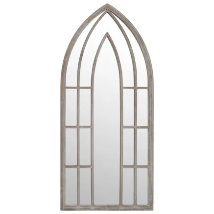 Miroir de jardin Sable 100x45cm Fer pour utilisation extérieure 2