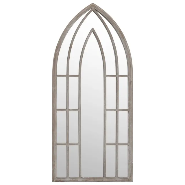 Miroir de jardin Sable 100x45cm Fer pour utilisation extérieure