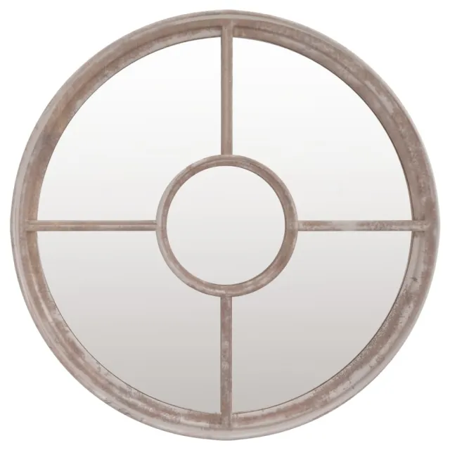 Miroir de jardin Sable 40x4 cm Fer Rond utilisation extérieure