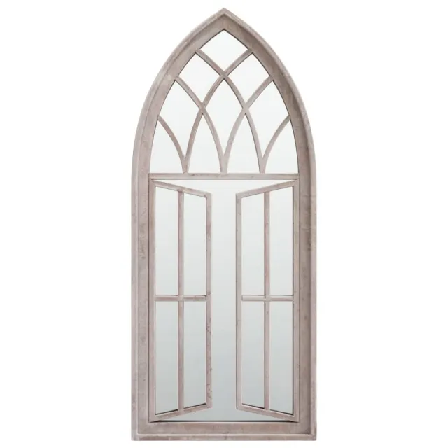 Miroir de jardin Sable 70x30 cm Fer pour utilisation extérieure